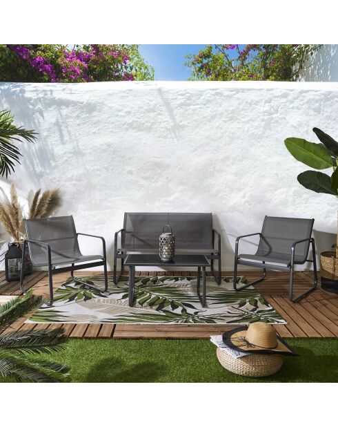 Lampe déco solaire effet bougie marron - 14x24x14 cm