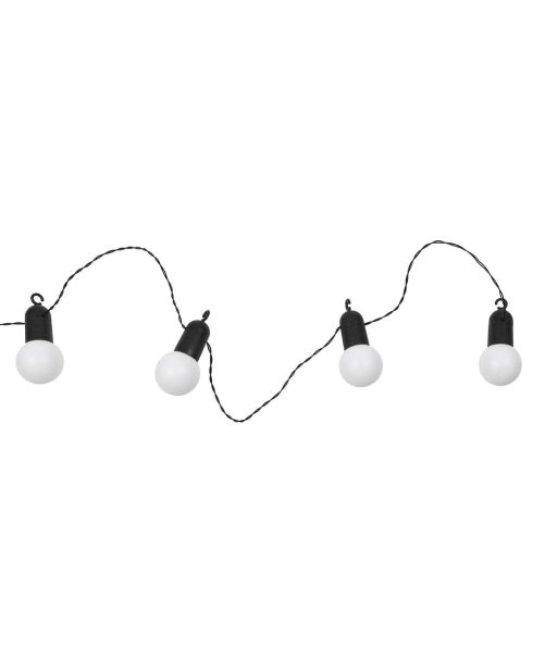 Guirlande ampoules blanches LED blanche - 1250x5x5 cm