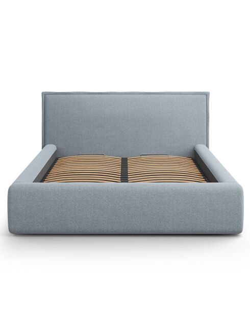 Bed met opbergbox Tena lichtblauw - 230x205x100 cm
