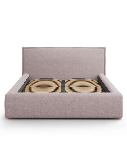 Letto con contenitore Tena rosa - 230x205x100 cm