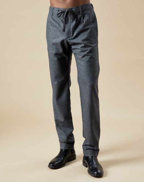 Pantalon 100% Laine Tanker gris