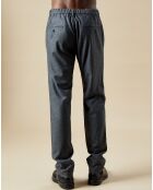 Pantalon 100% Laine Tanker gris