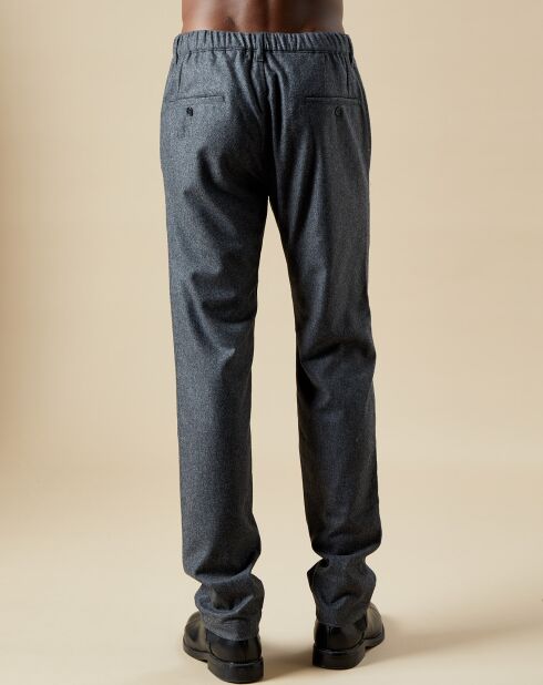 Pantalon 100% Laine Tanker gris