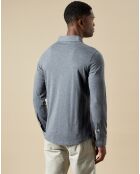 Chemise Polo Jersey dark gris mix