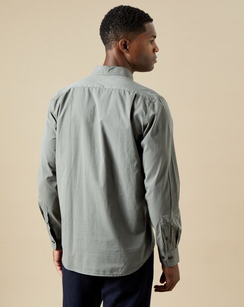 Chemise regular Pocket Pat military