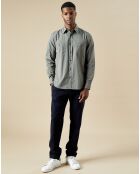 Chemise regular Pocket Pat military