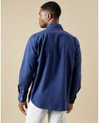 Chemise regular Paul Pat bleu profond