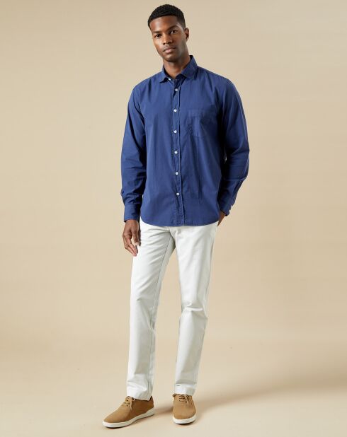 Chemise regular Paul Pat bleu profond