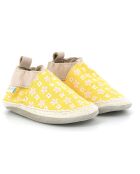 Belea gelb/beige Lederpantoffeln