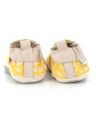 Belea gelb/beige Lederpantoffeln