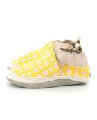 Belea gelb/beige Lederpantoffeln