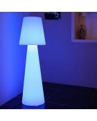 Lampadaire LED multicolore avec télécommande multicolore - 34x110x34 cm