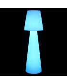 Lampadaire LED multicolore avec télécommande multicolore - 34x110x34 cm
