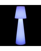 Lampadaire LED multicolore avec télécommande multicolore - 34x110x34 cm