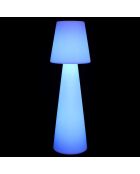 Lampadaire LED multicolore avec télécommande multicolore - 34x110x34 cm