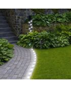 Guirlande lumineuse solaire LED blanche blanche - 300x0x0 cm