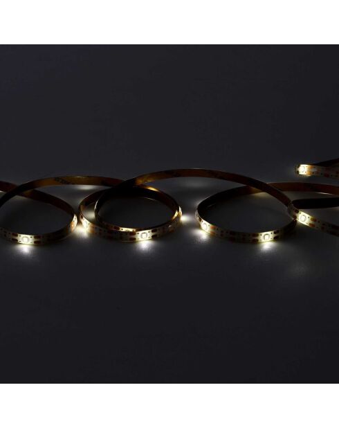 Guirlande lumineuse solaire LED blanche blanche - 300x0x0 cm
