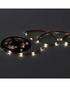Guirlande lumineuse solaire LED blanche blanche - 300x0x0 cm
