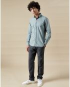 Chemise en Flanelle slim Storm amande