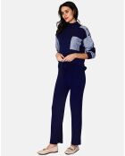 Pantalon Camilla bleu nuit