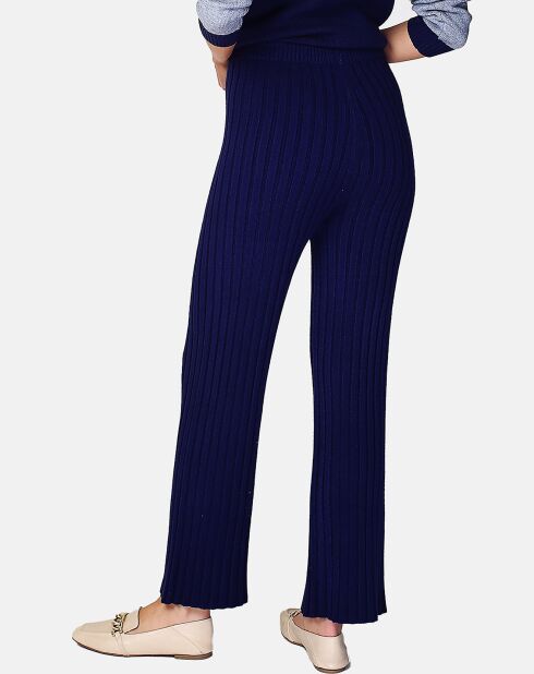 Pantalon Camilla bleu nuit