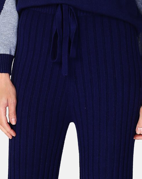 Pantalon Camilla bleu nuit