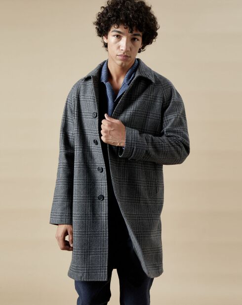 Manteau en Laine mélangée Calvin gris/charcoal