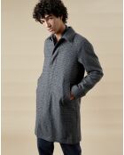 Manteau en Laine mélangée Calvin gris/charcoal