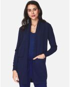 Cardigan Fiona bleu nuit