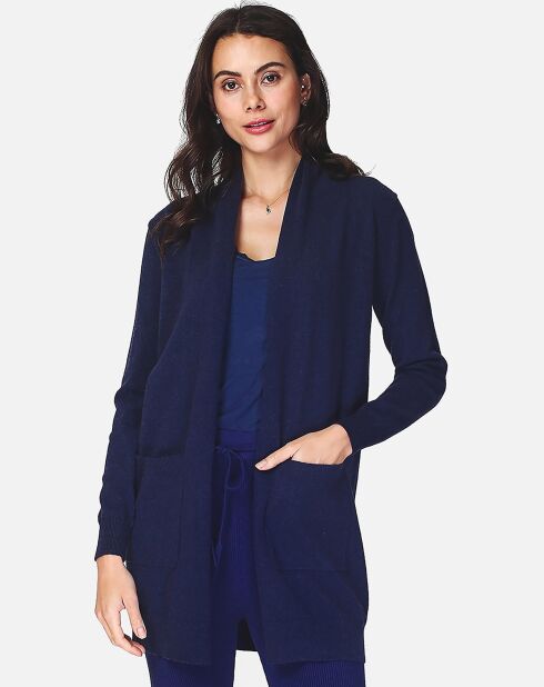 Cardigan Fiona bleu nuit