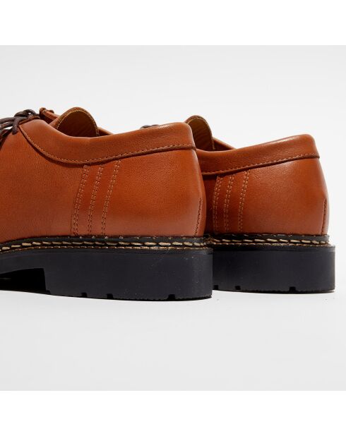 Derbies en Cuir Maurice marron