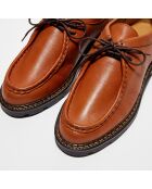 Derbies en Cuir Maurice marron