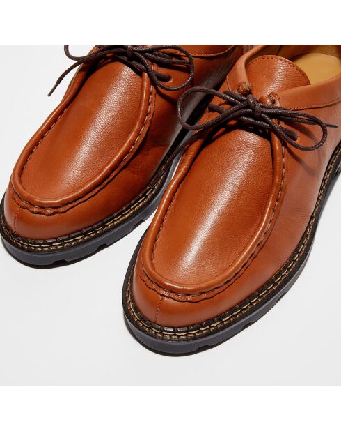 Derbies en Cuir Maurice marron