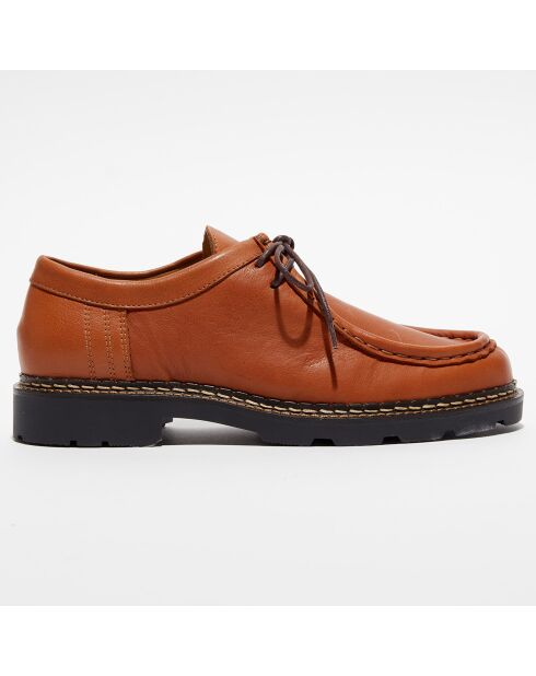 Derbies en Cuir Maurice marron