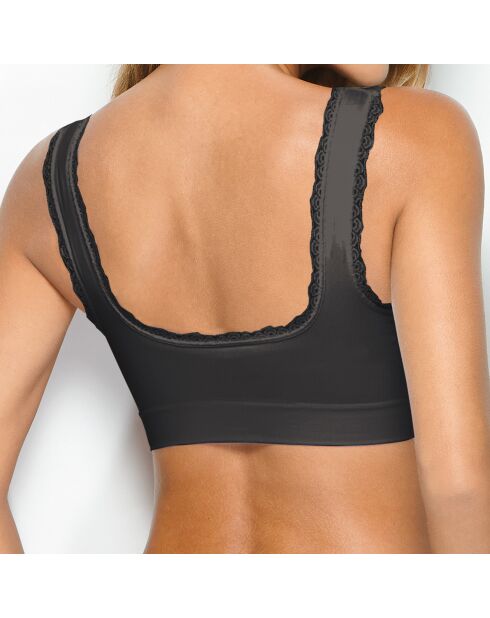 Sujetador deportivo negro Milla