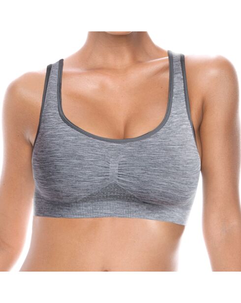 Brassière de sport Maya grise