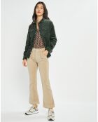 Pantalon en Velours Elsa stone