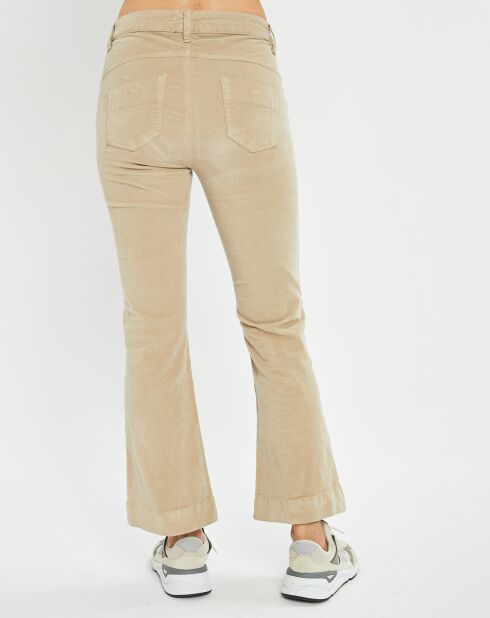 Pantalon en Velours Elsa stone