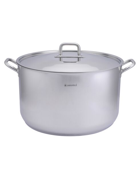 Marmite Pro induction grise - D.50 cm