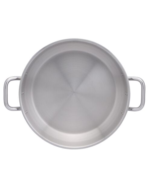 Marmite Pro induction grise - D.50 cm