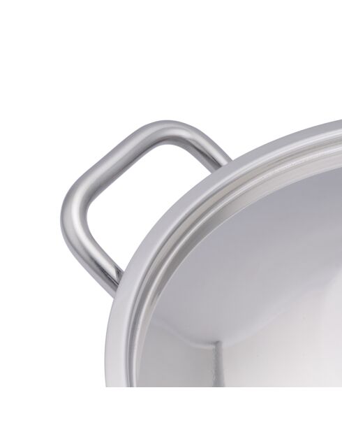 Marmite Pro induction grise - D.38 cm