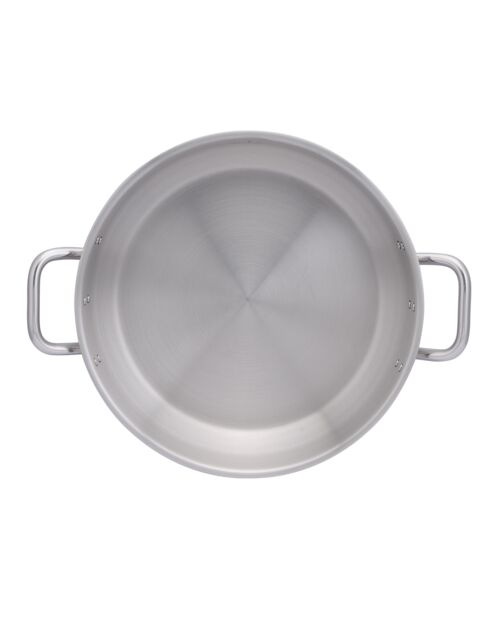 Marmite Pro induction grise - D.38 cm