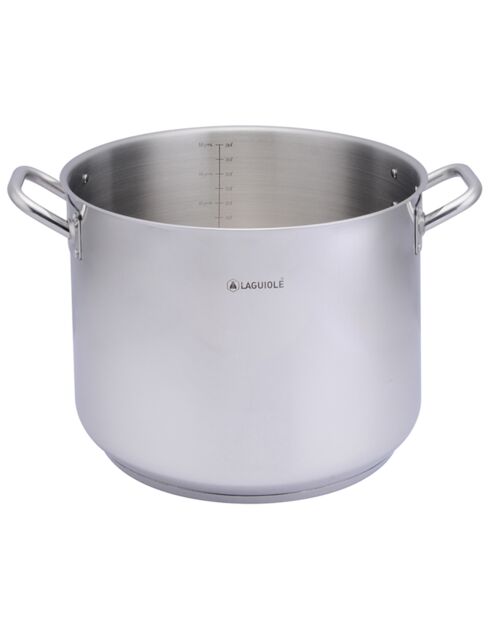 Marmite Pro induction grise - D.38 cm