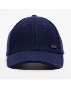 Casquette en Laine mélangée Feutre bleu marine