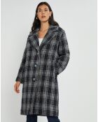 Manteau en Laine mélangée Biba nuit