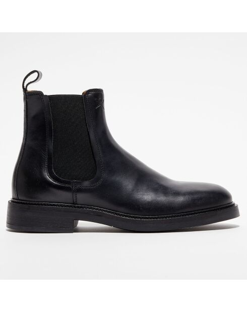 Chelsea Boots en Cuir noires