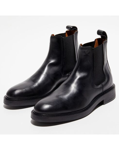 Chelsea Boots en Cuir noires