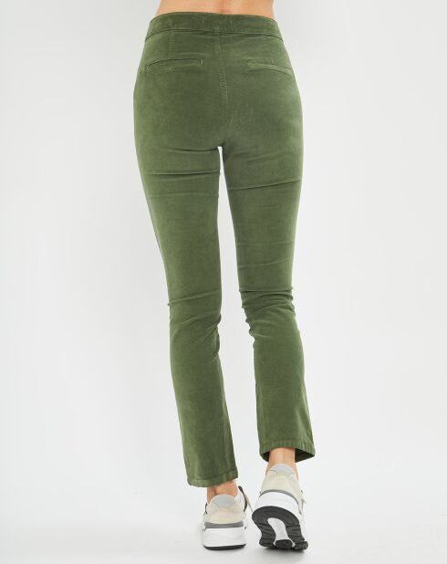 Pantalon en Velours Pants vert