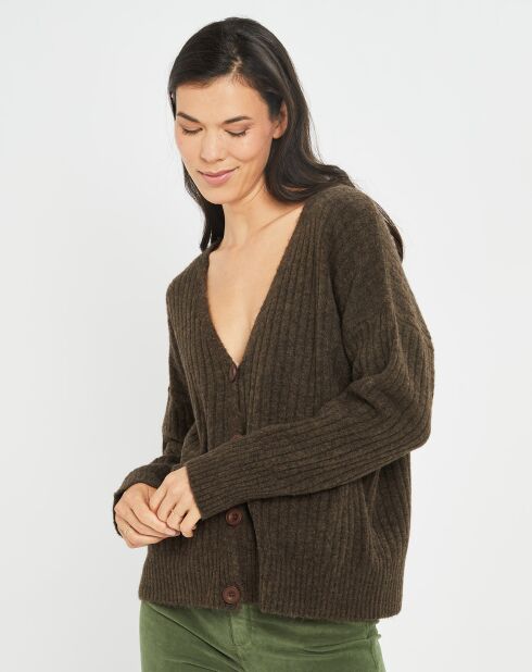 Cardigan Seven moka