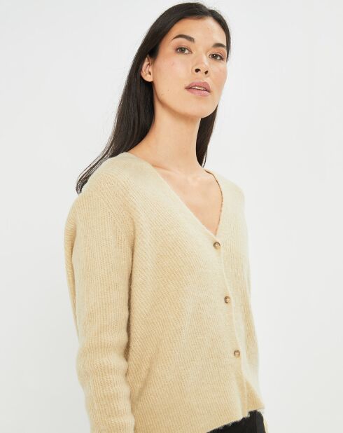 Cardigan Elsa avoine